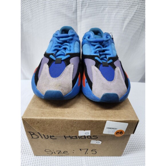 Adidas Yeezy Boost 700 Hi-Res Blue Pre-owned Size Men's 7.5 - Picture 4 of 8